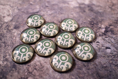 Arkham Horror LCG Clue Tokens | Custom Design | Handmade Boardgame Upgrade