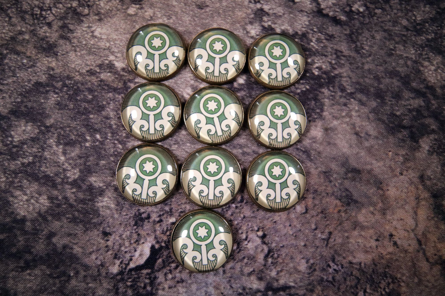 Arkham Horror LCG Clue Tokens | Custom Design | Handmade Boardgame Upgrade