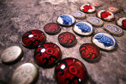 Arkham Horror LCG Doom Tokens | Custom Design | Handmade Boardgame Upgrade