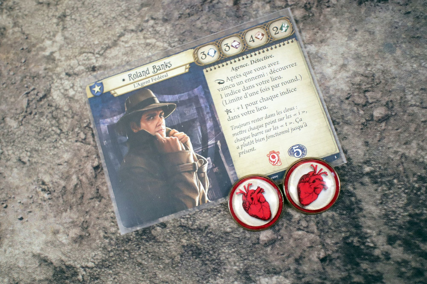 Arkham Horror LCG Stamina / Damage / Health Tokens | Custom Design | Handmade Boardgame Upgrade