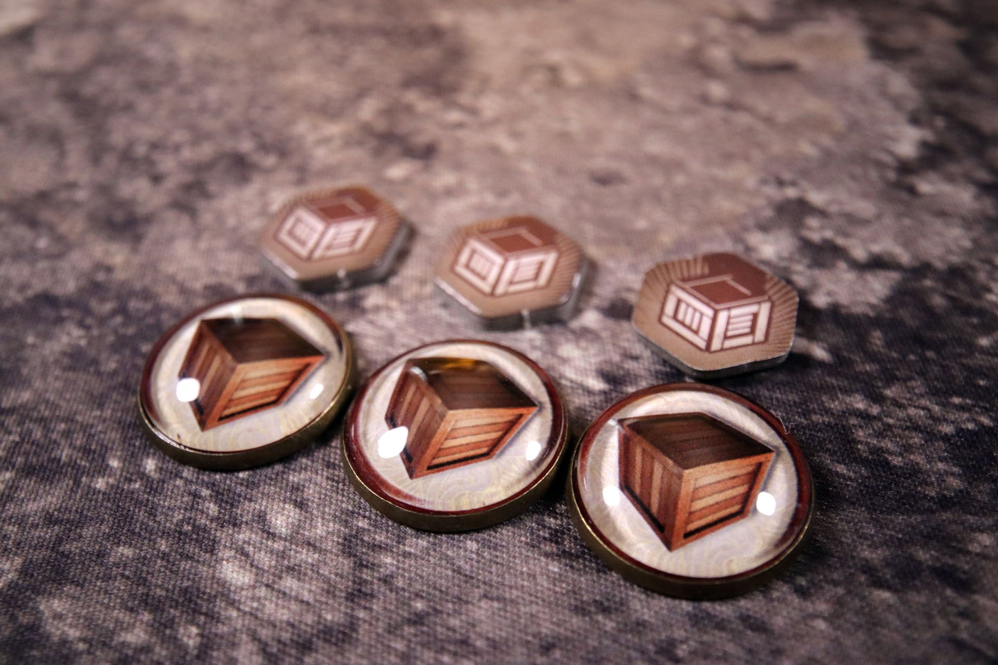 Arkham Horror LCG Resources Tokens | Custom Design | Handmade Boardgame Upgrade