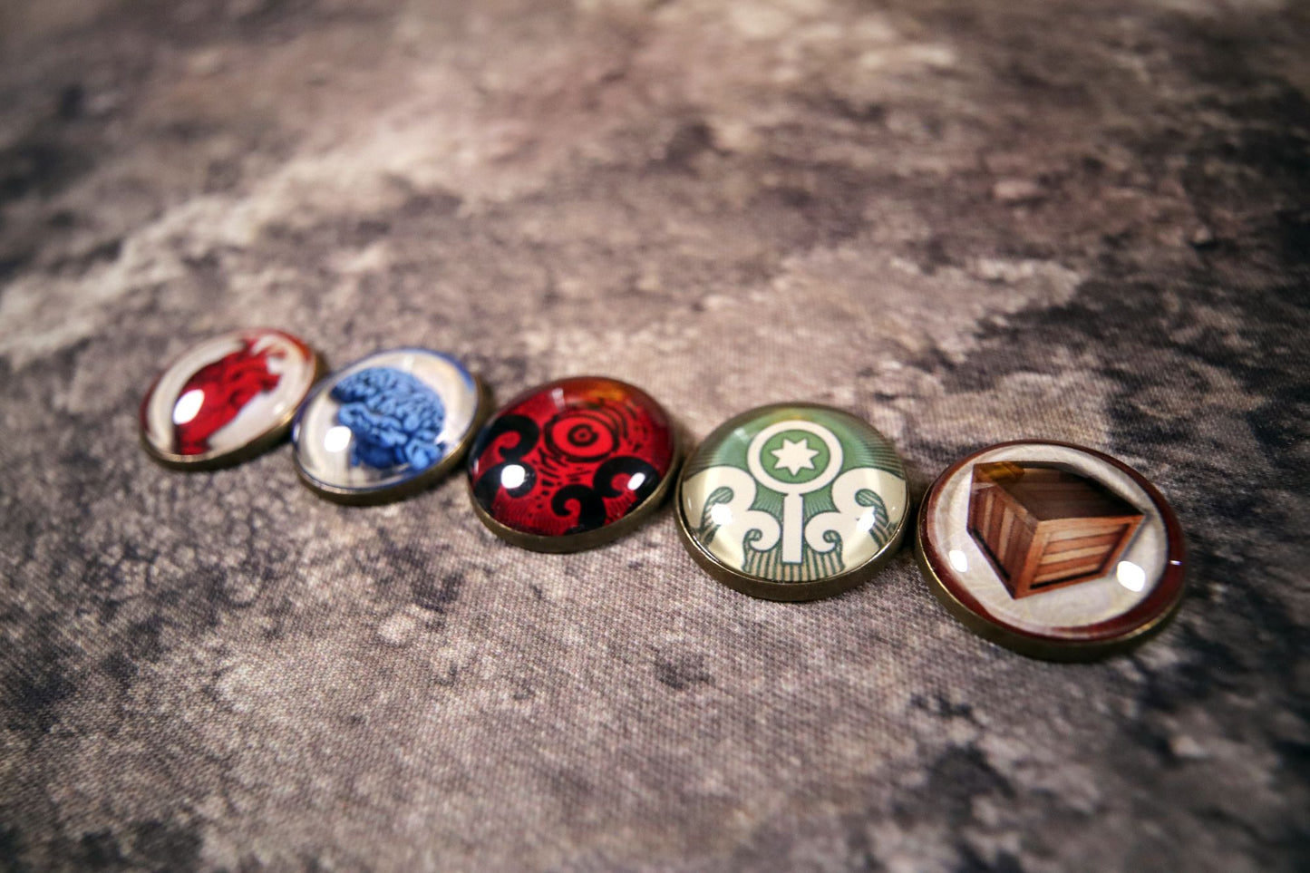 Arkham Horror LCG Resources Tokens | Custom Design | Handmade Boardgame Upgrade