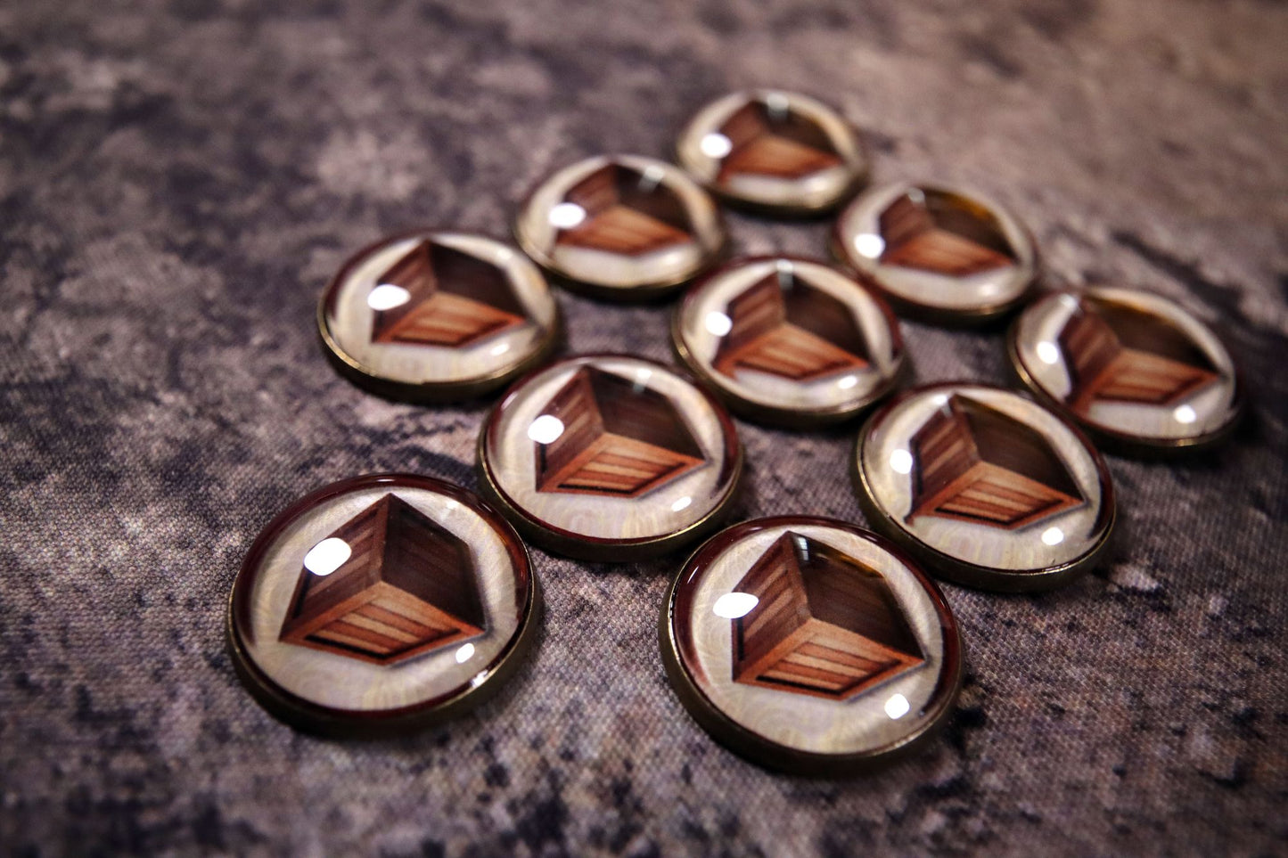 Arkham Horror LCG Resources Tokens | Custom Design | Handmade Boardgame Upgrade